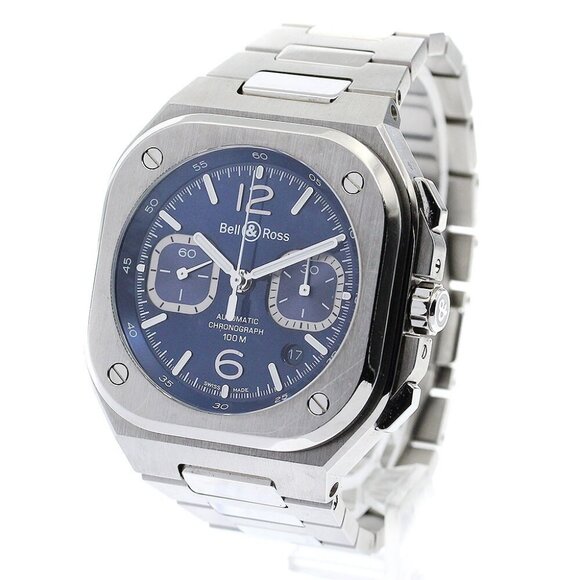 Bell&Ross BR05 Chronograph Blue Dial blue Dial Automatic Men's Watch - Picture 2 of 11